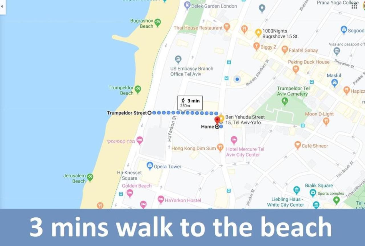 Studios By The Beach Tel Aviv Eksteriør billede